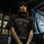 Cerberus Unisex T-Shirt - GothRider Brand