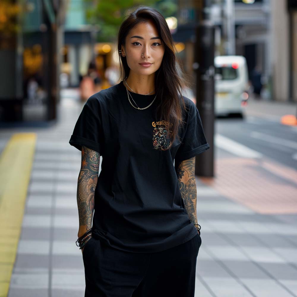 Dragon Heart Ride Unisex T-Shirt - GothRider Brand