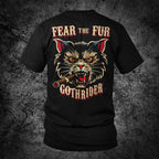 Fear The Fur Unisex T-Shirt - GothRider Brand