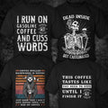 Funny 4-Pack T-Shirts Volume 1 - GothRider Brand