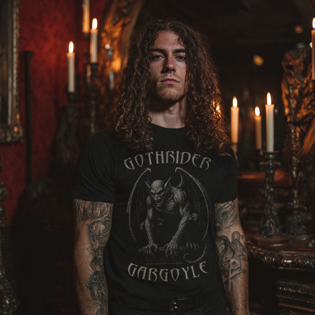 Gargoyle Unisex T-Shirt - GothRider Brand