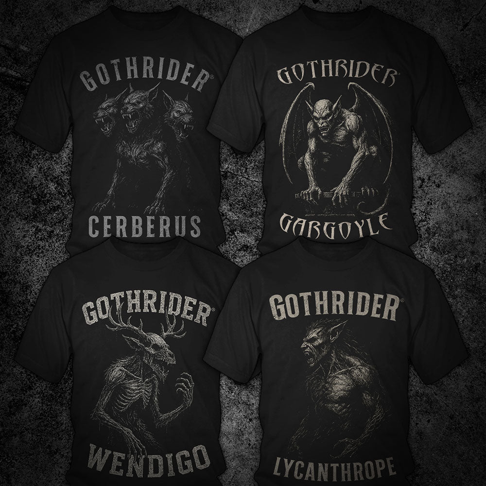 Underworld 4 - Pack T-Shirts - GothRider Brand