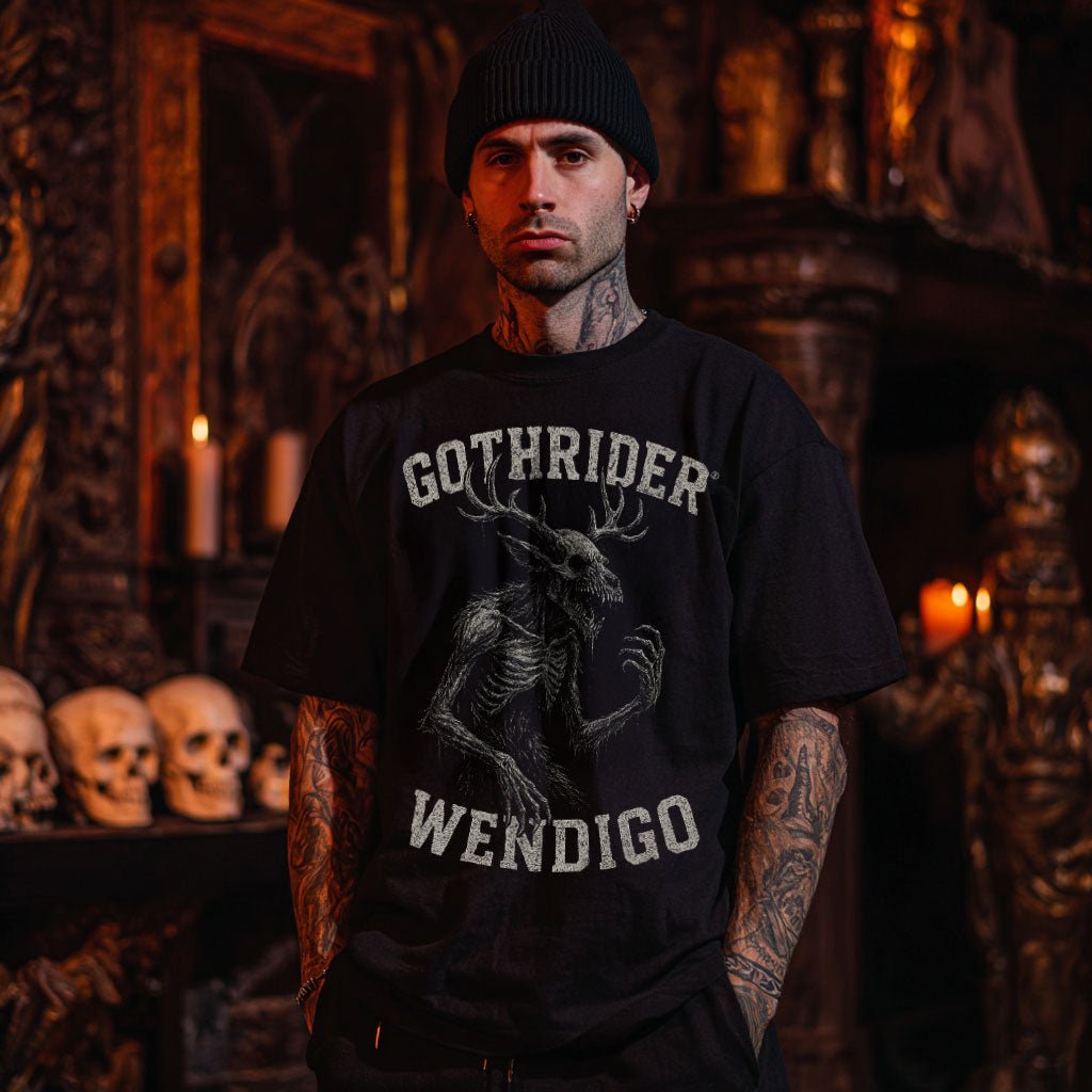 Wendigo Unisex T-Shirt - GothRider Brand