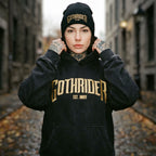 GothRider Embroidered Beanie