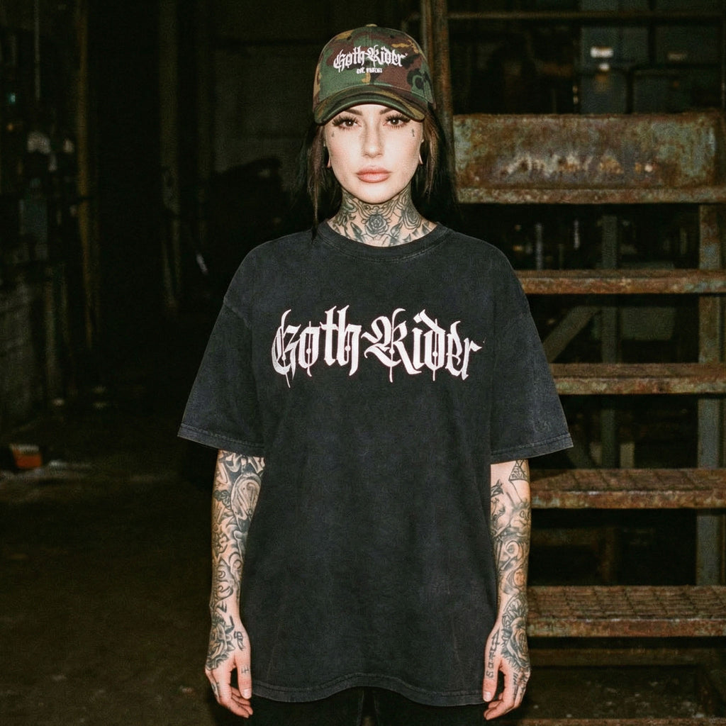 GothRider Classic Camo Cap